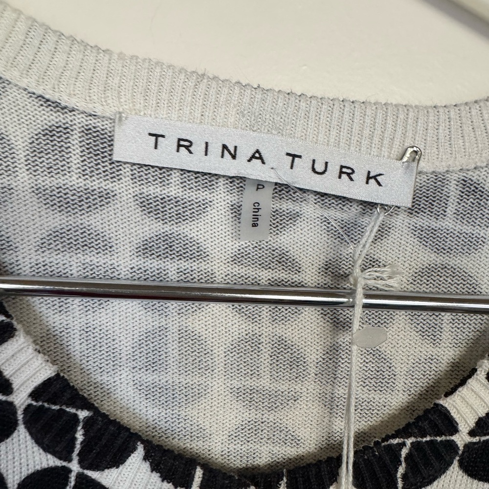 Trina Turk Lightweight Spring Cardigan - Picture 3 of 6